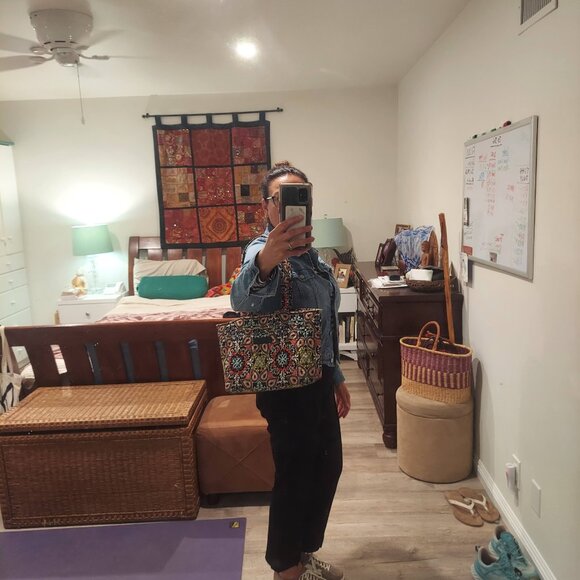 Vera Bradley Over the Shoulder Floral Print Handbag - Picture 3 of 3